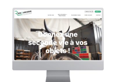 Lancement du nouveau site internet de la Ressourcerie Le Dirigeable